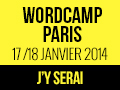 Je serai au WordCamp Paris 2014 !